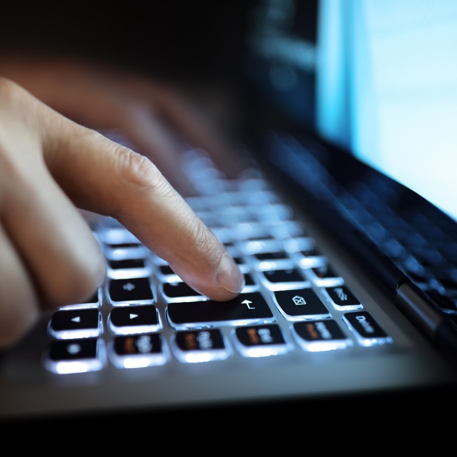service-13 Image of someone using a keyboard for Tweak digital marketing web design services