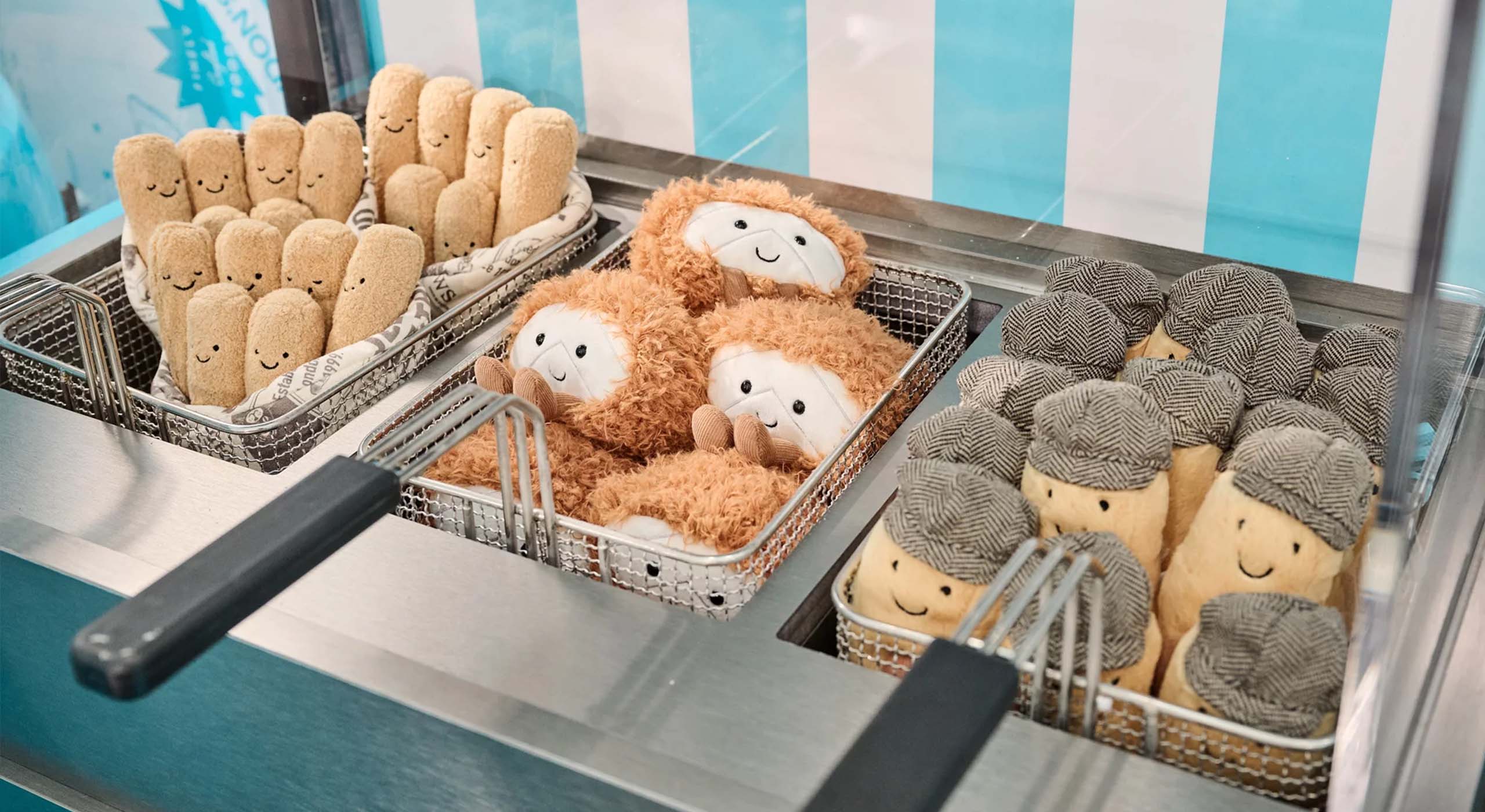 Tweak-marketing-blog-05 An image of the Jellycat 'fish and chip’ set up in the shop in Selfridges.